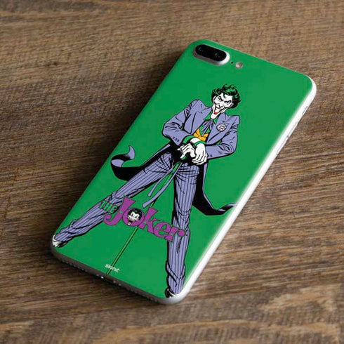 DC Comics The Joker Classic Art Pose iPhone 8 Plus Skin
